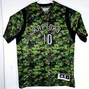 Adidas Swingman Toronto Raptors DeMar DeRozan Armed Forces M Jersey 2014 RARE